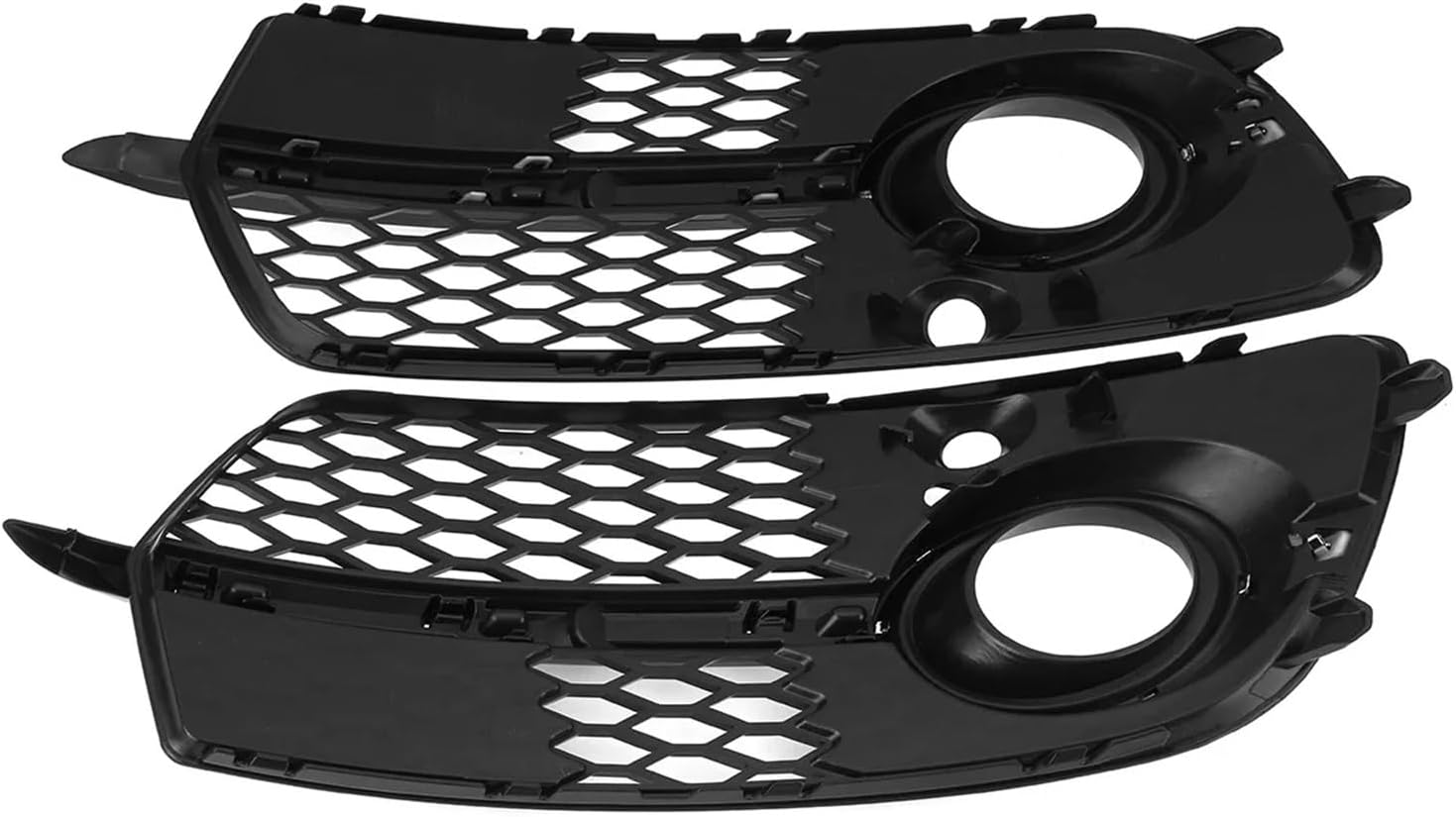 pair front fog light cover grille honeycomb grill compatible for q5 2013 2014 2015 2016 2017 8r0807681s,8r0807682n(with black) pair front fog light cover grille honeycomb grill compatible for q5 2013 2014 2015 2016 2017 8r0807681s,8r0807682n(with black)