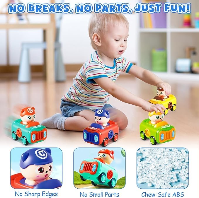 814dMy1fWkL._AC_SX679_.jpg 4PCS Press to Go Push Car - Image 15
